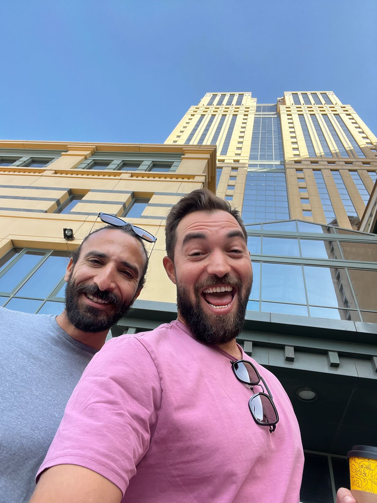 Host selfie